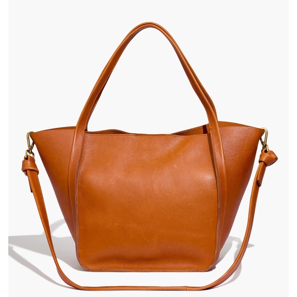 Madewell Handbags - New MADEWELL The Sydney Tote in Burnished Carmel